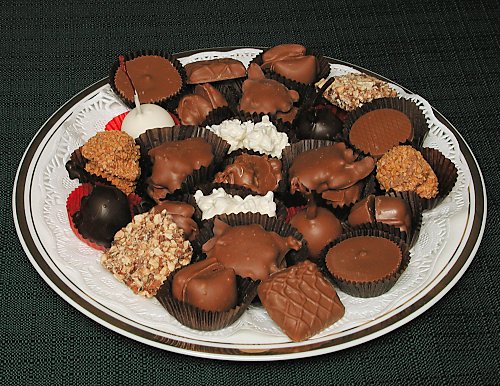 Assorted Hand-Dipped Chocolates - 16oz